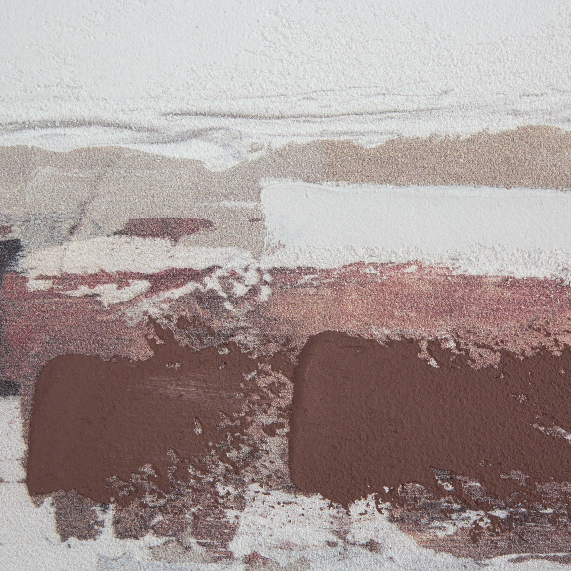 Obraz abstrakcja beżowo, kremowy ręcznie malowany na płótnie 80x80 cm