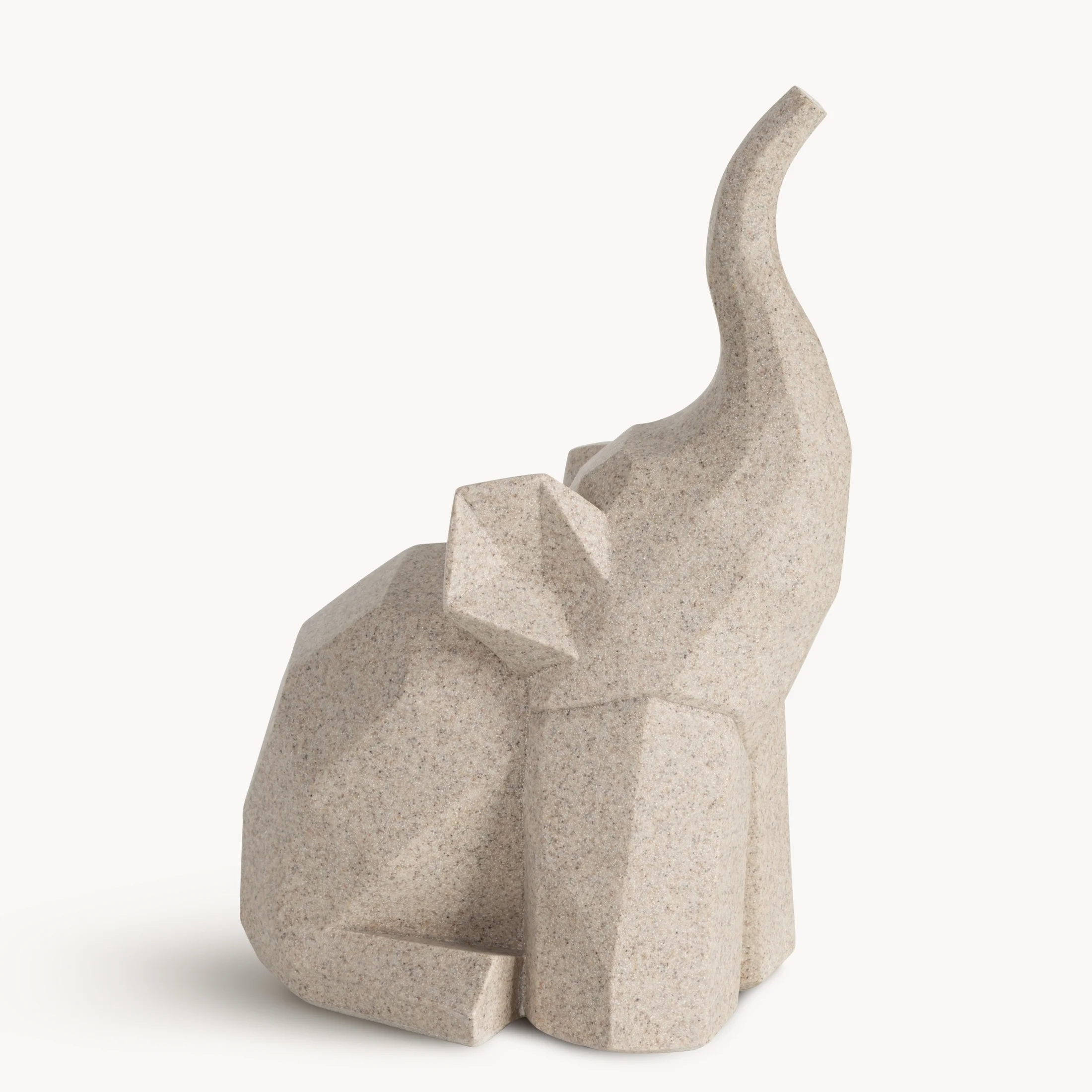 Figurka dekoracyjna SŁOŃ o geometrycznych liniach | eurofirany