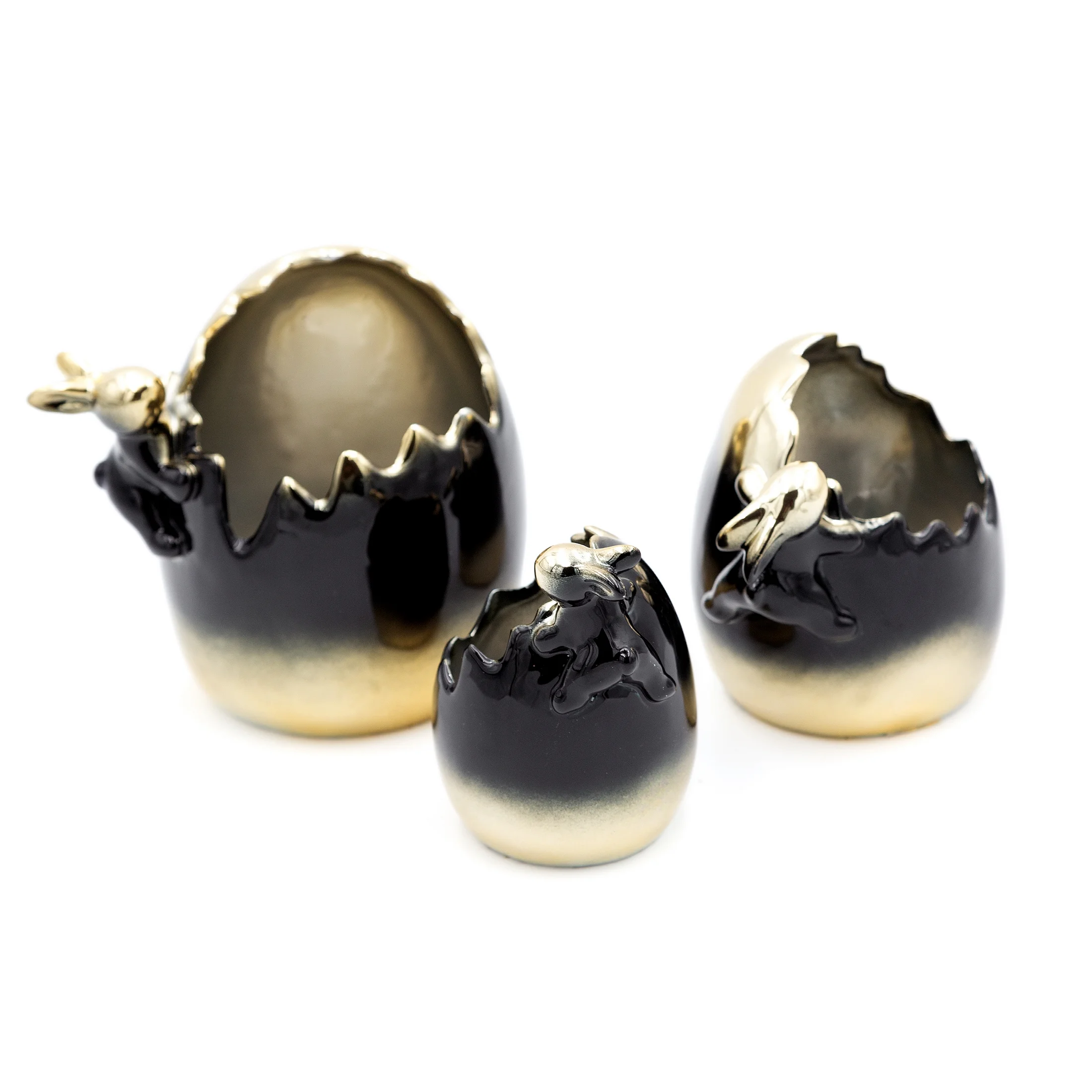 Miseczka figurka dekoracyjna wielkanocna z efektem ombre