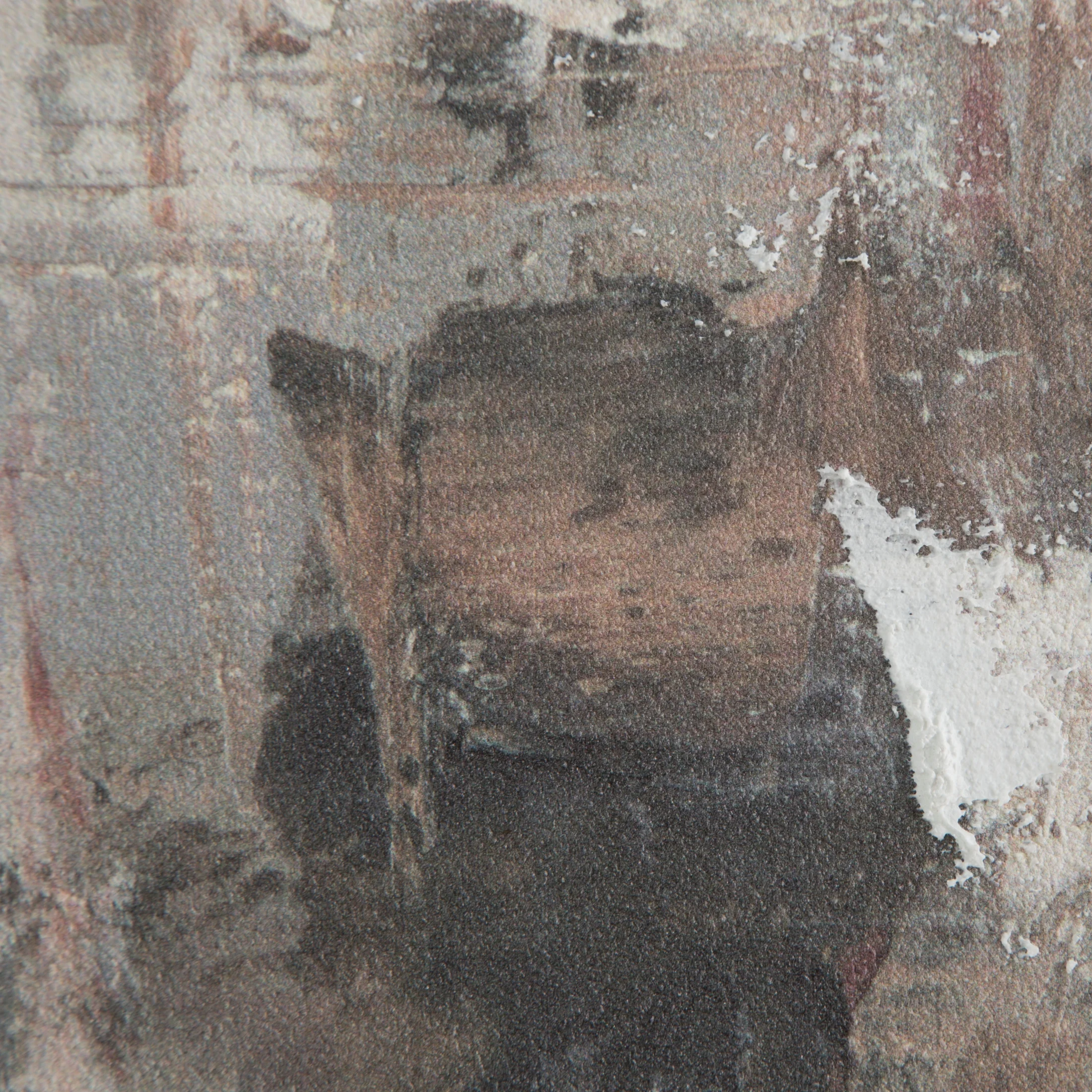 Obraz abstrakcja beżowo, brązowy ręcznie malowany na płótnie 80x100 cm