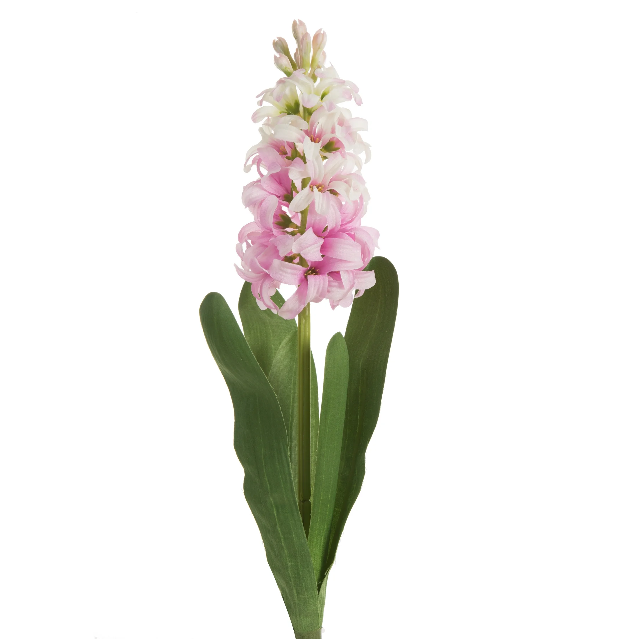 Kwiat sztuczny hiacynt jasnoróżowy 45 cm