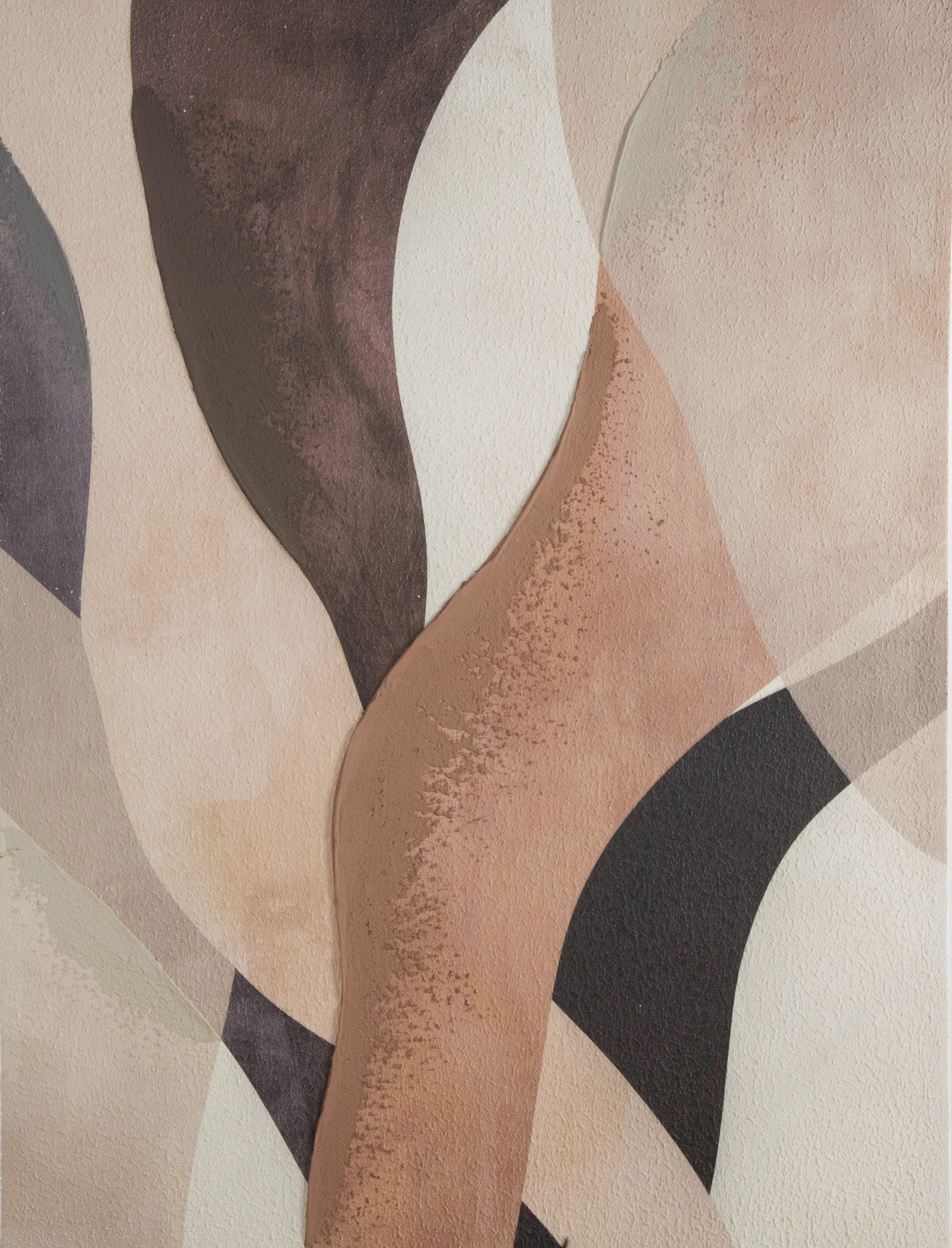 Abstrakcyjny obraz ręcznie malowany na płótnie | eurofirany