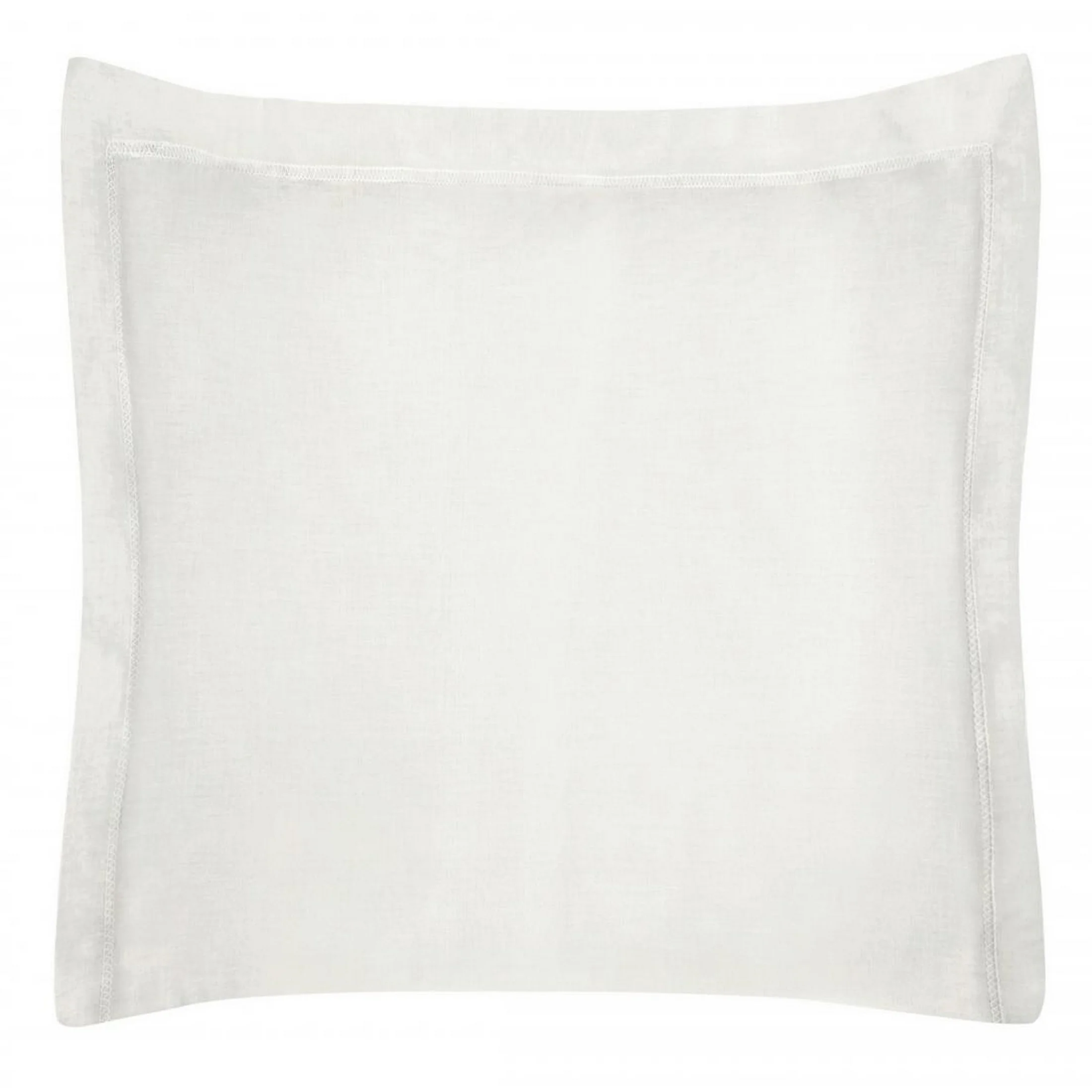 Poszewka na poduszkę 40x40 cm bawełniana kremowa z satynowym połyskiem i ozdobną kantą NOVA COLOUR | eurofirany