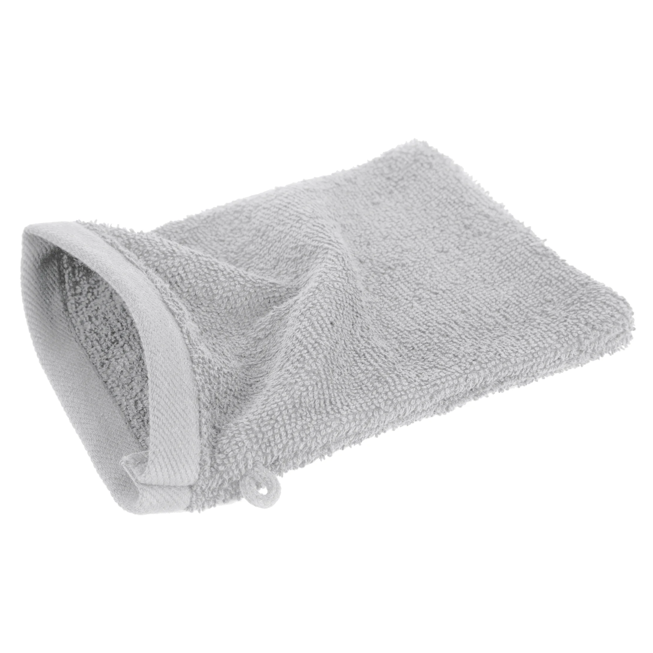 Myjka kąpielowa 16x21 cm bawełniana kolor srebrny 500 g/m2 GŁADKI 2