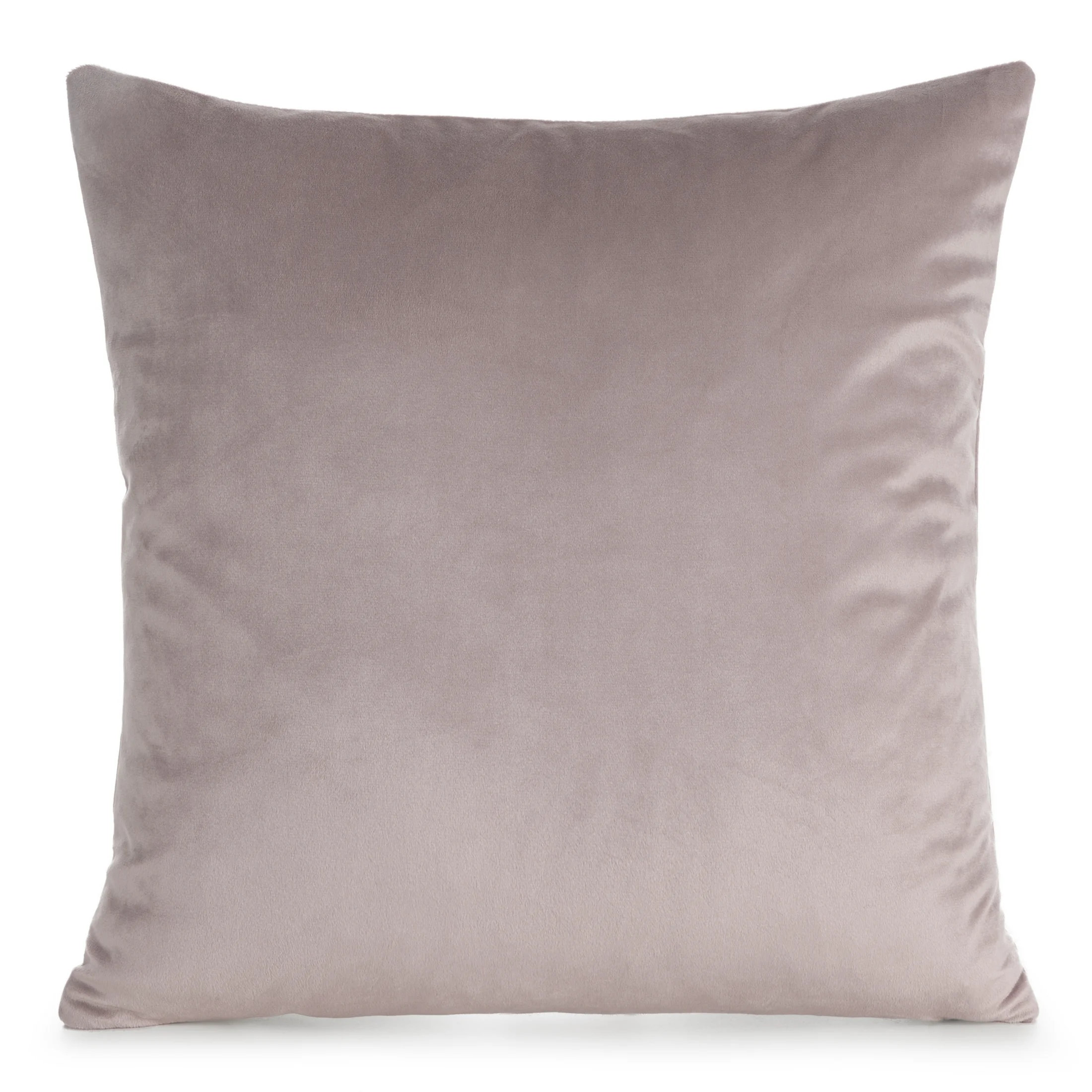 Poszewka na poduszkę 45x45 cm welwetowa, gładka pudrowa o delikatnym połysku GAJA 1 | eurofirany