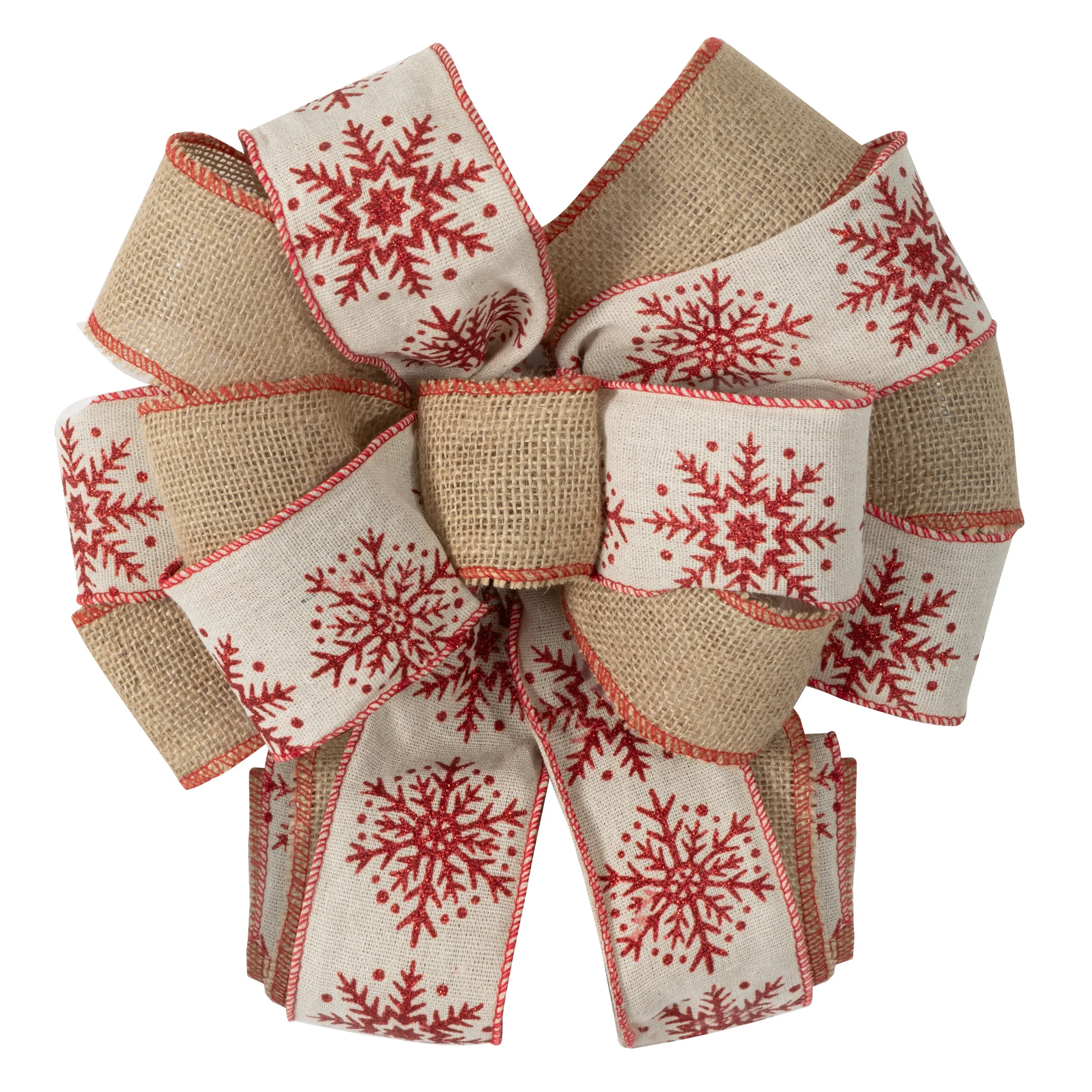 Świąteczna KOKARDA w stylu eko |