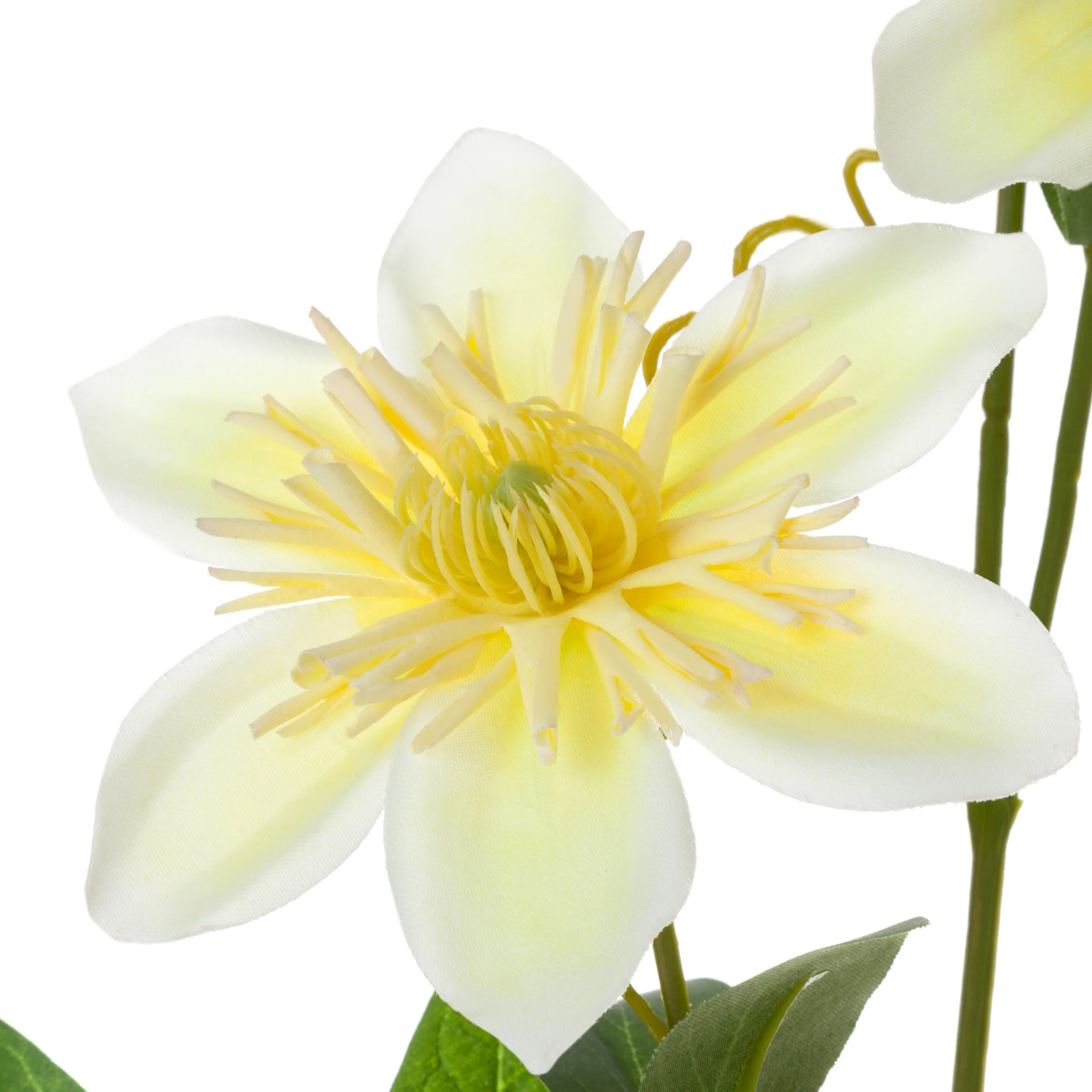 Kwiat sztuczny żółty 85 cm