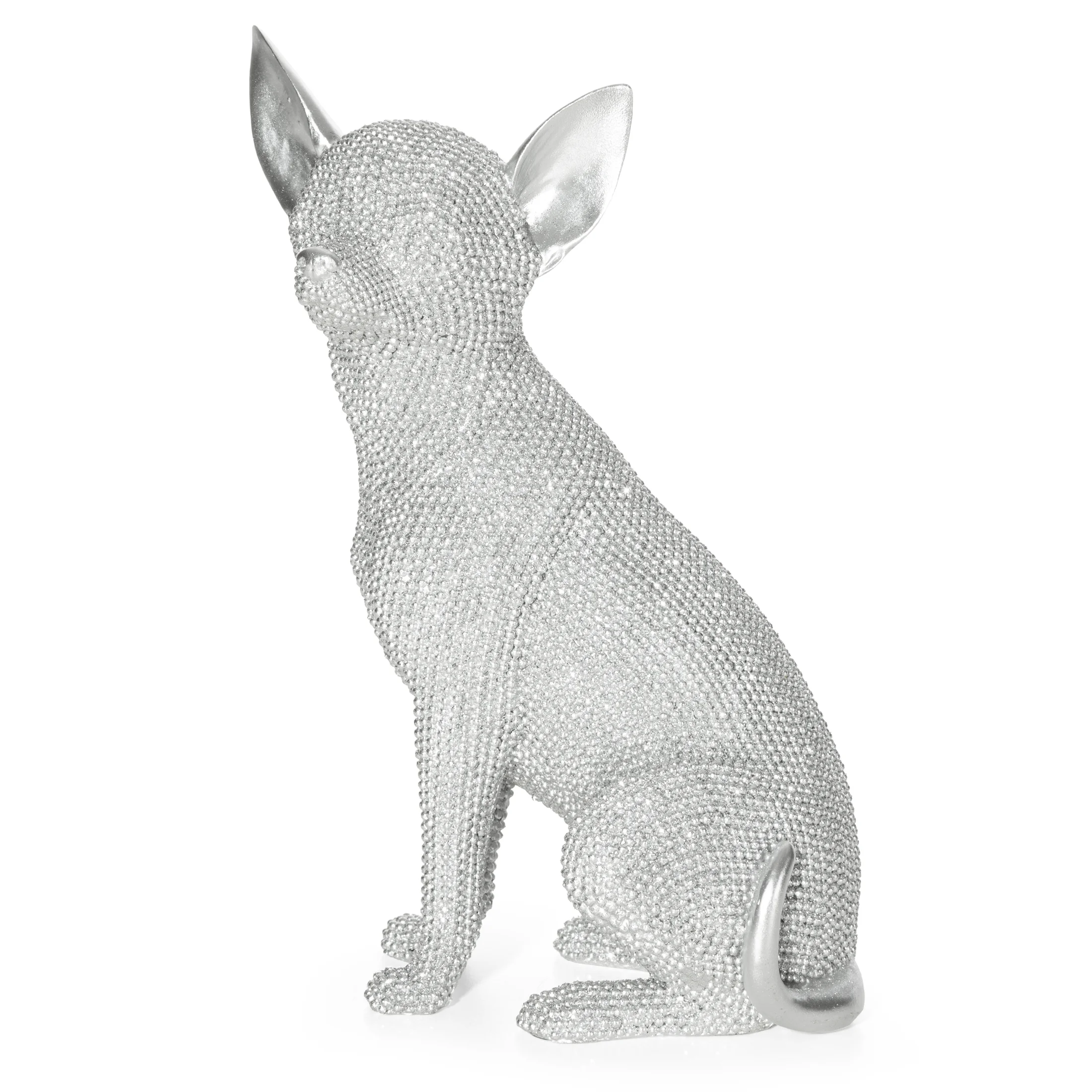 PIES - figurka dekoracyjna ELDO 1 o drobnym strukturalnym wzorze | eurofirany