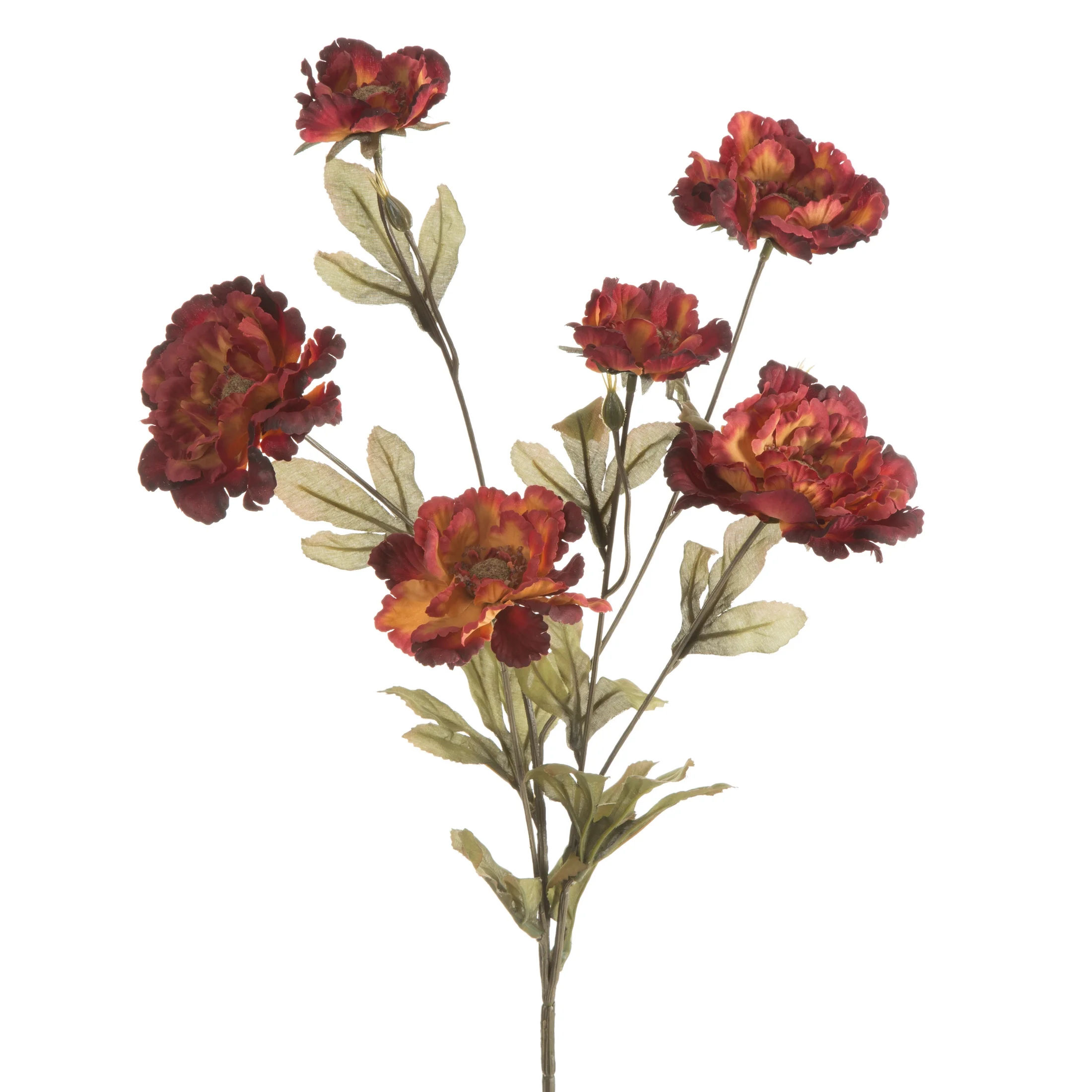 Kwiat sztuczny bordowy 85 cm