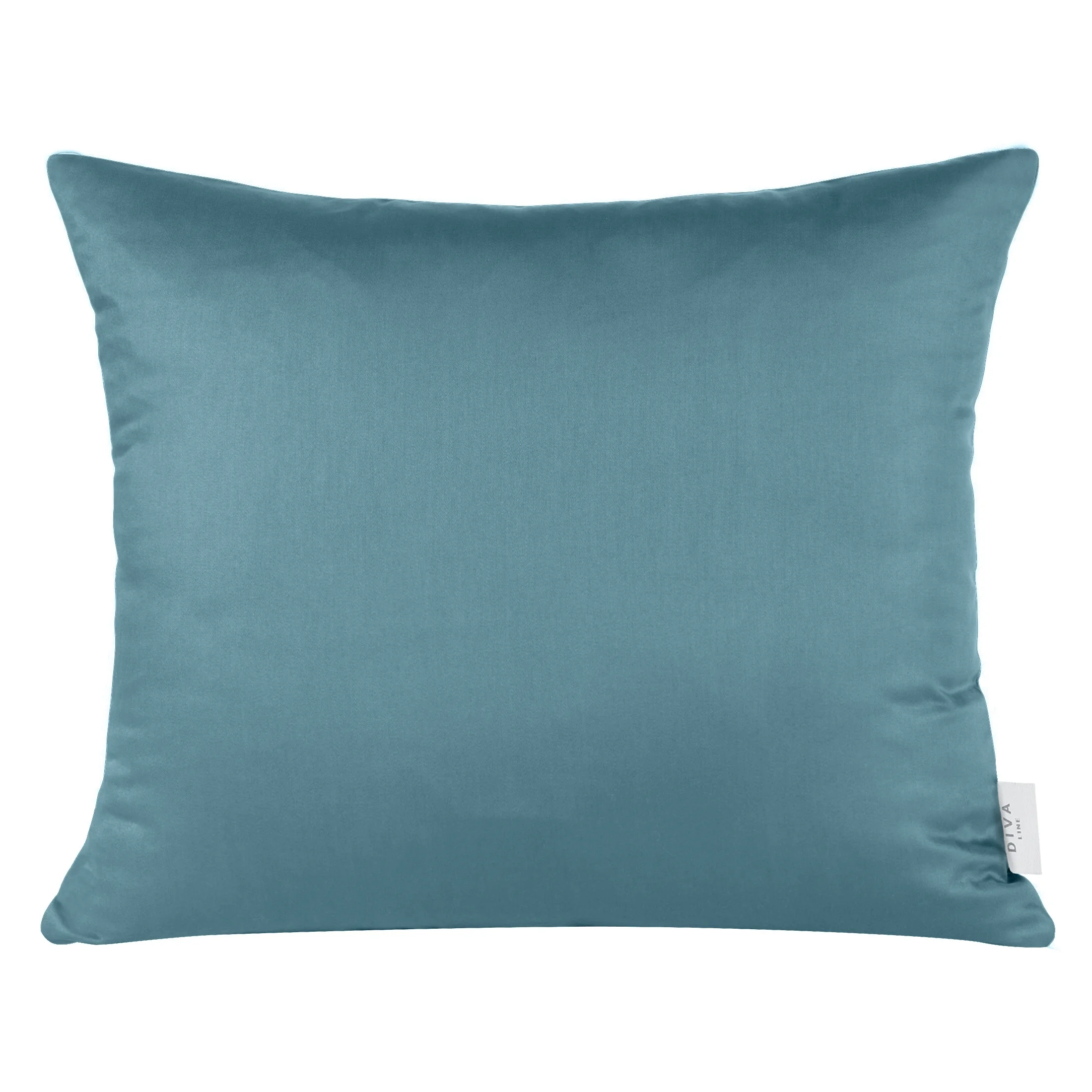 Poszewka na poduszkę 50x70 cm z satyny bawełnianej petrol DINA | eurofirany