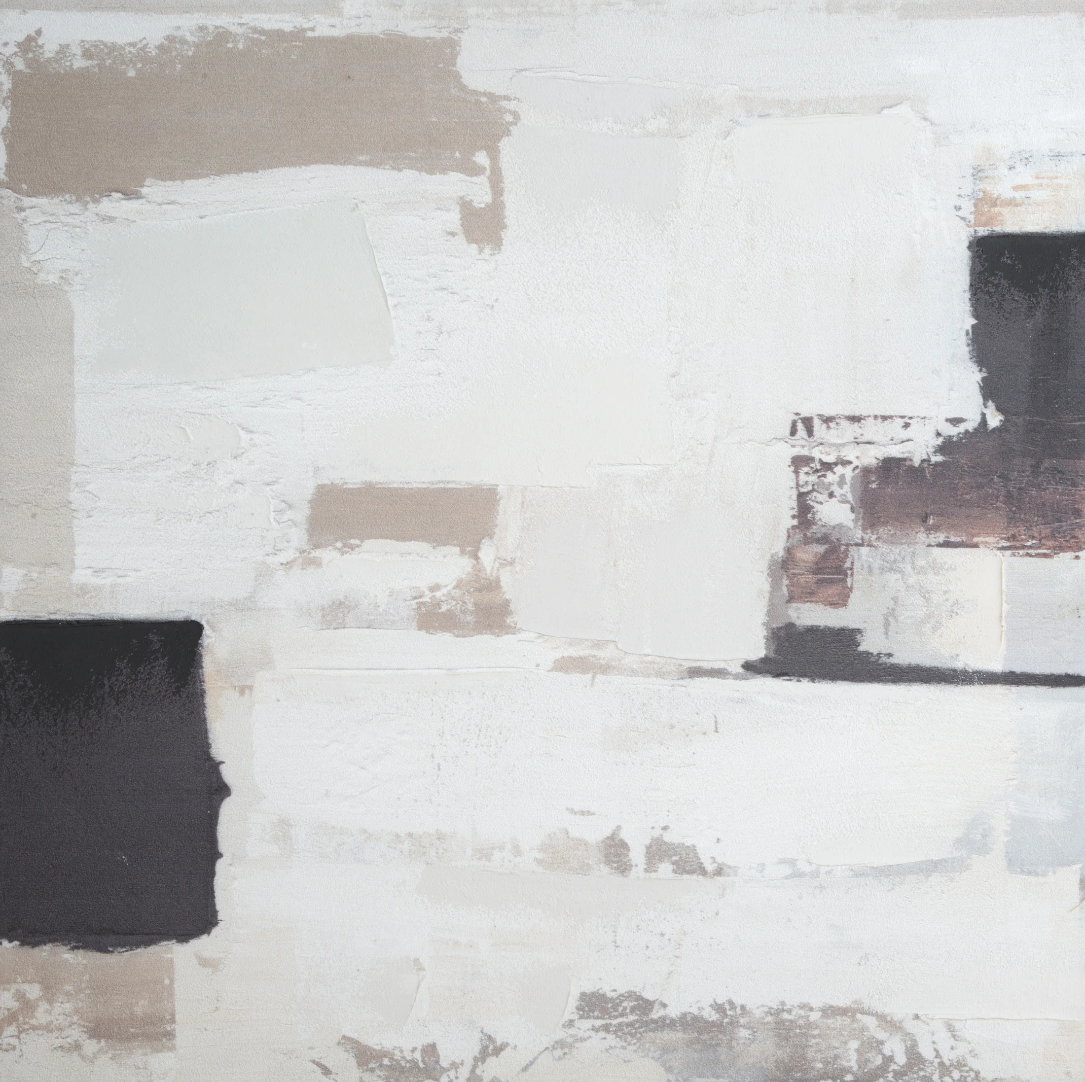 Abstrakcyjny obraz ręcznie malowany na płótnie | eurofirany