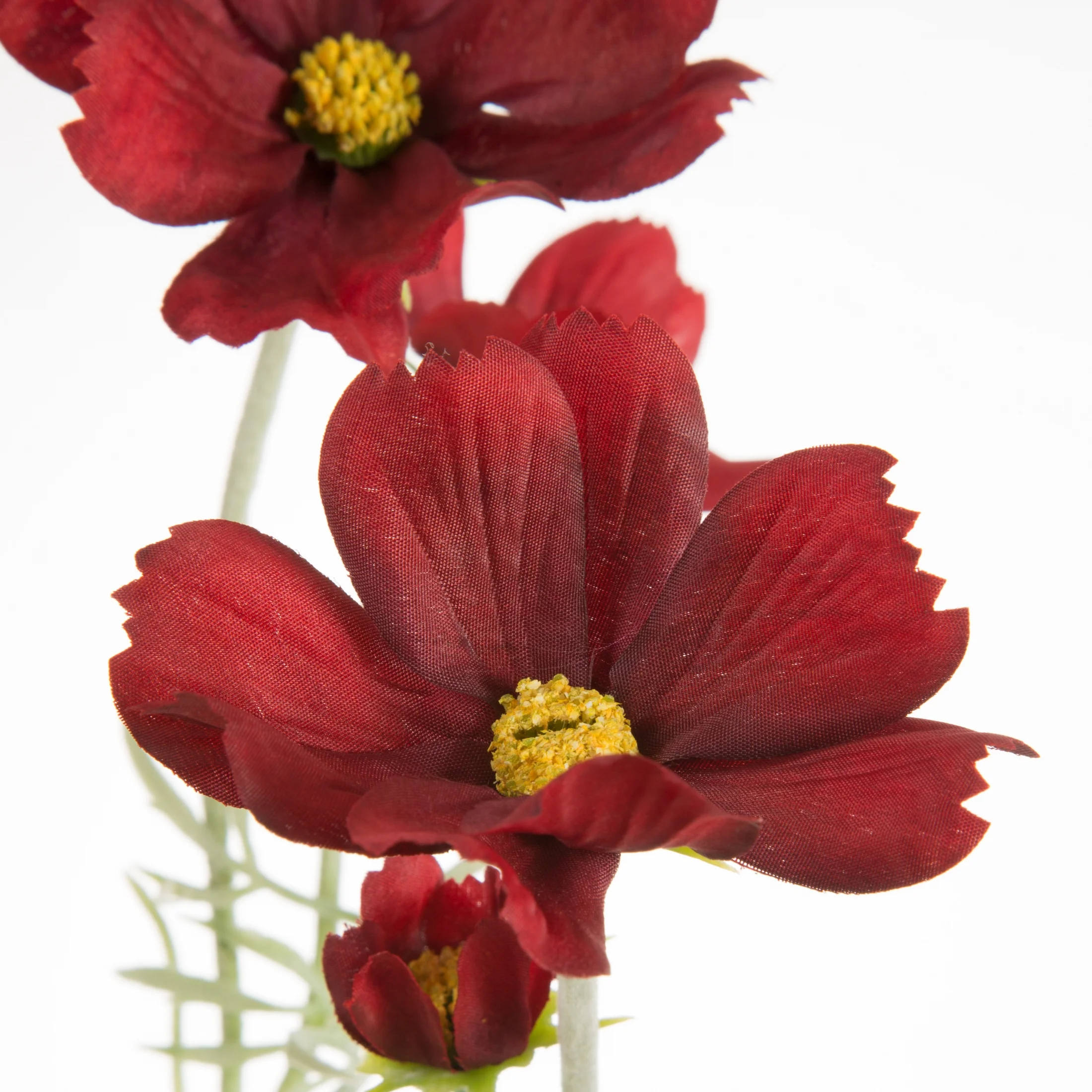 Kwiat sztuczny czerwony 65 cm