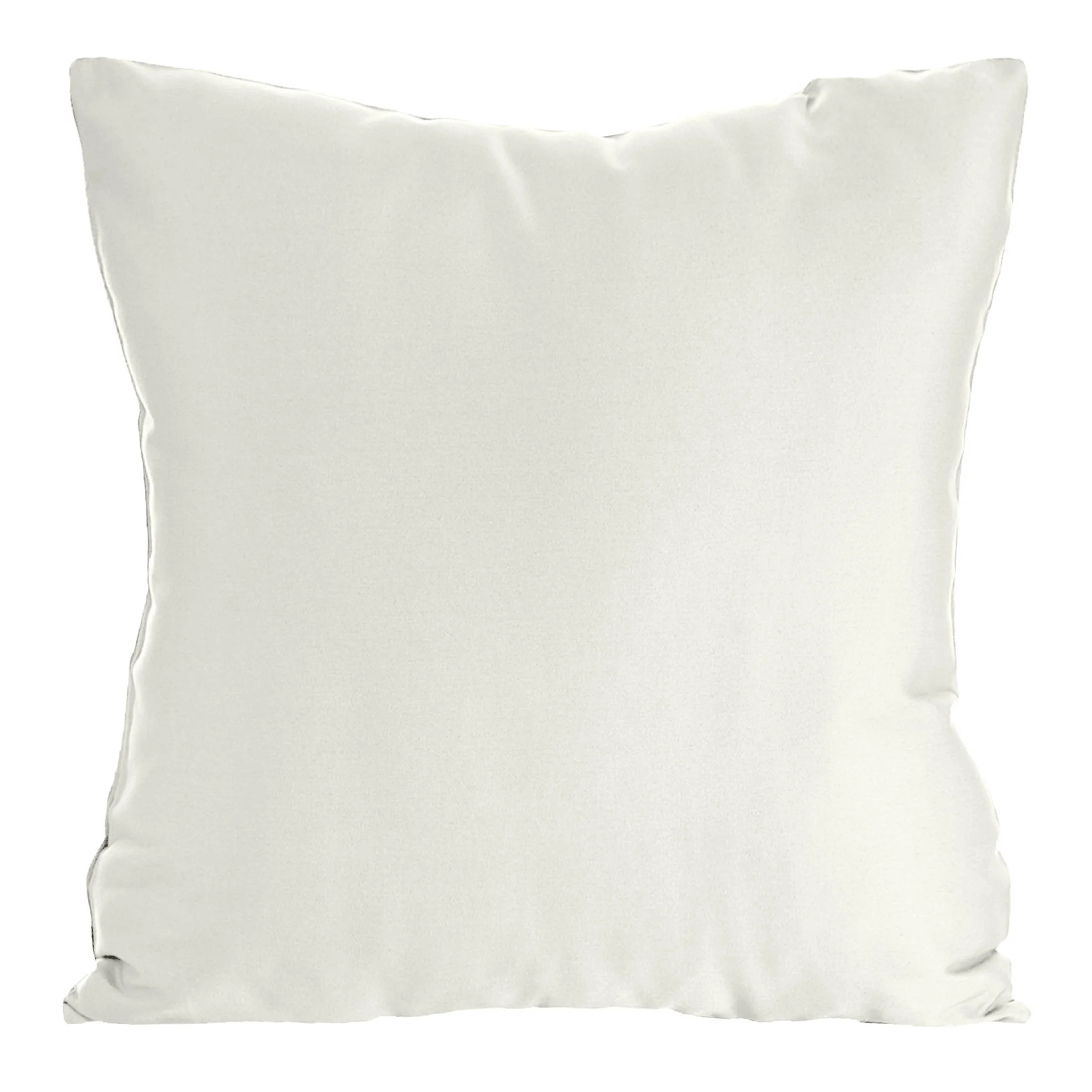 Poszewka na poduszkę 40x40 cm z satyny bawełnianej kremowa NOVA | eurofirany