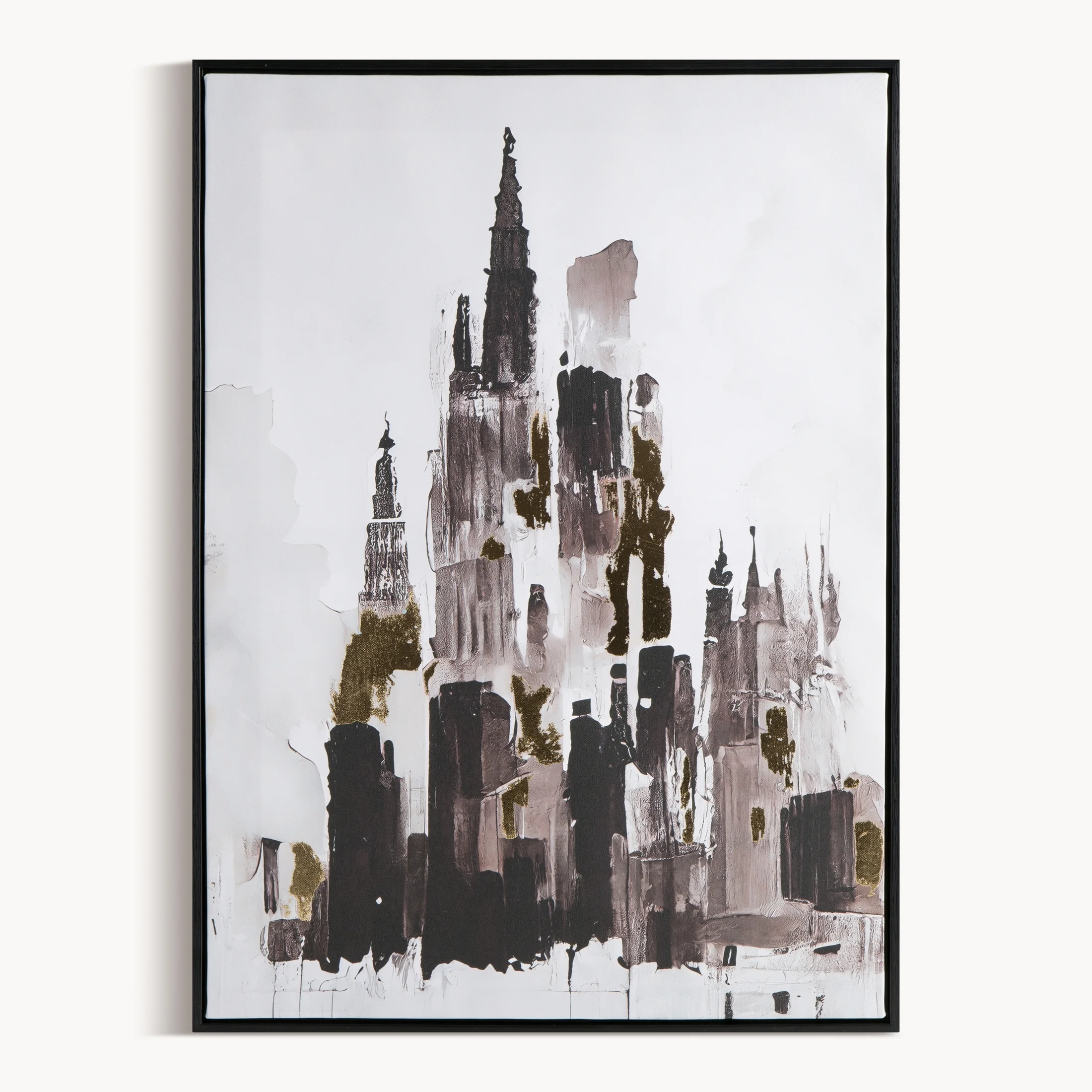 Obraz METROPOLIS 5 miejski pejzaż - kolaż drukowany na płótnie | eurofirany