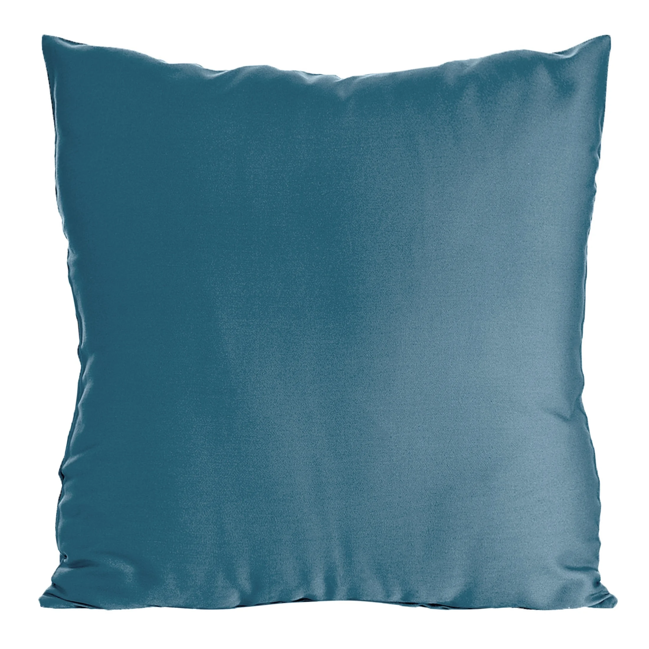 Poszewka na poduszkę 40x40 cm z satyny bawełnianej turkusowa NOVA |