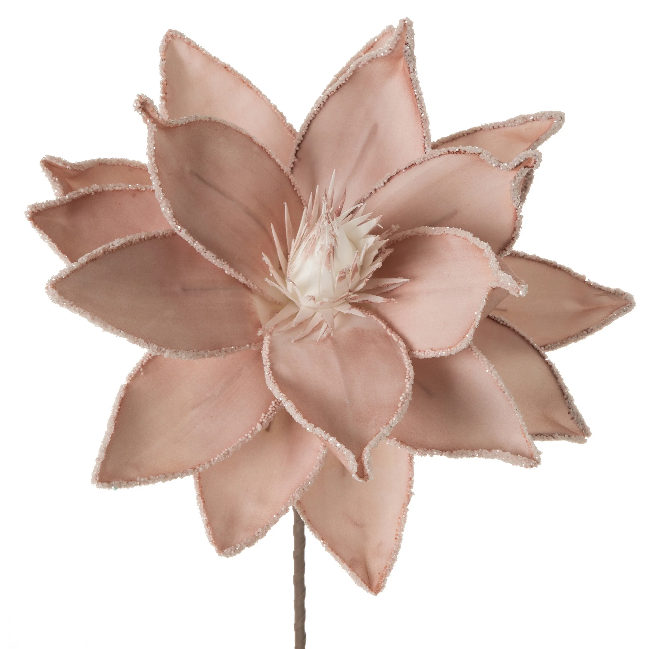 Kwiat sztuczny różowy z plastycznej pianki 78 cm