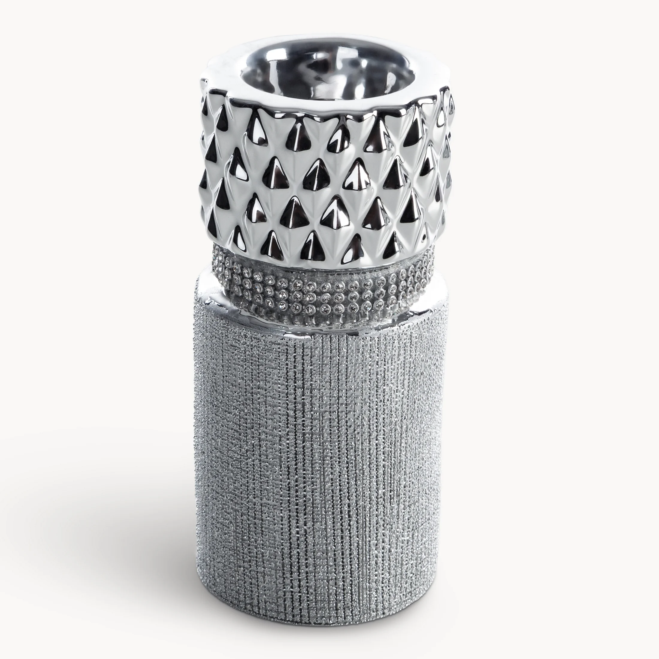 Świecznik dekoracyjny SOLEN z dodatkiem cyrkoni | eurofirany