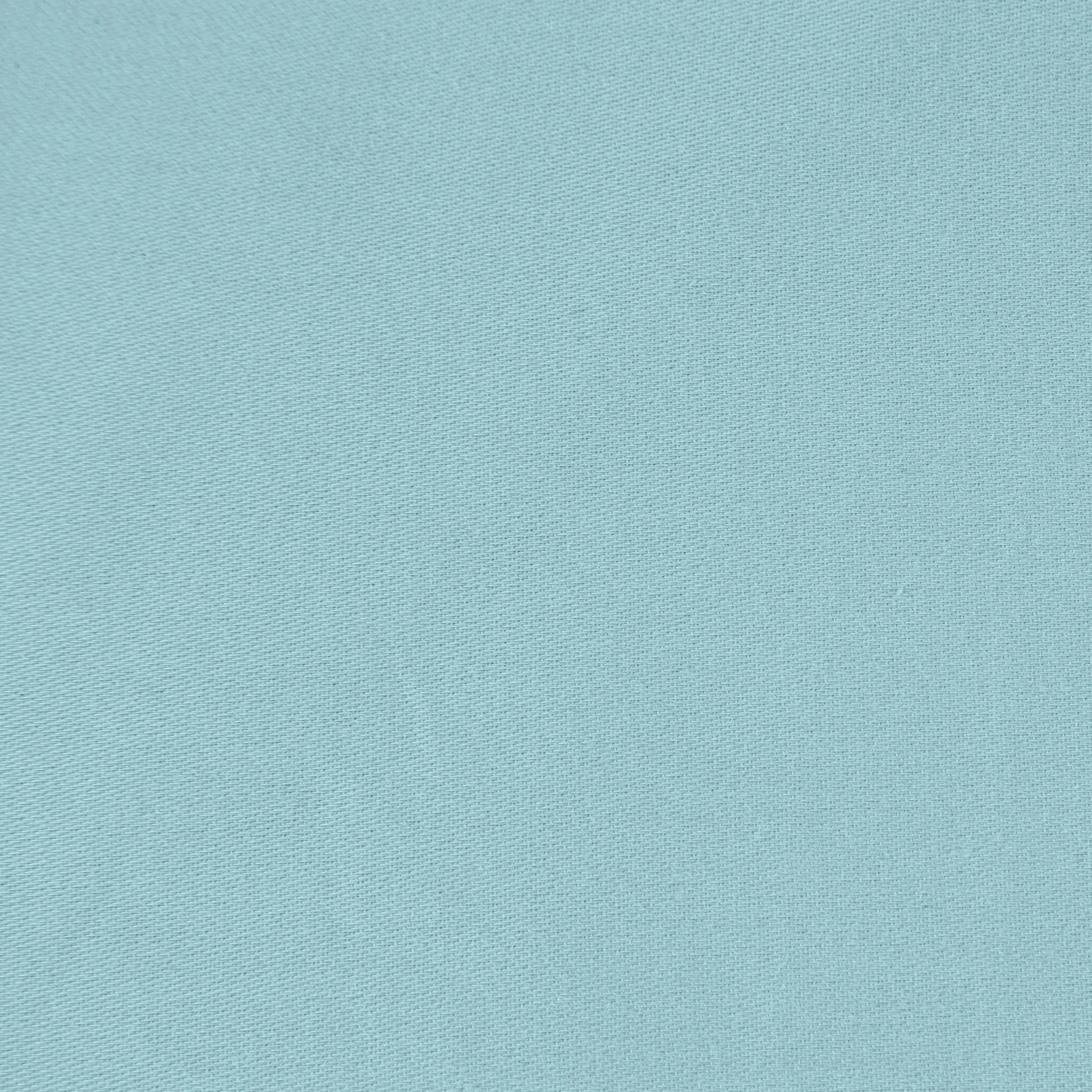 Pościel 220x200 cm komplet 3 częściowy gładka z satyny bawełnianej kolor błękitny DINA Diva Line