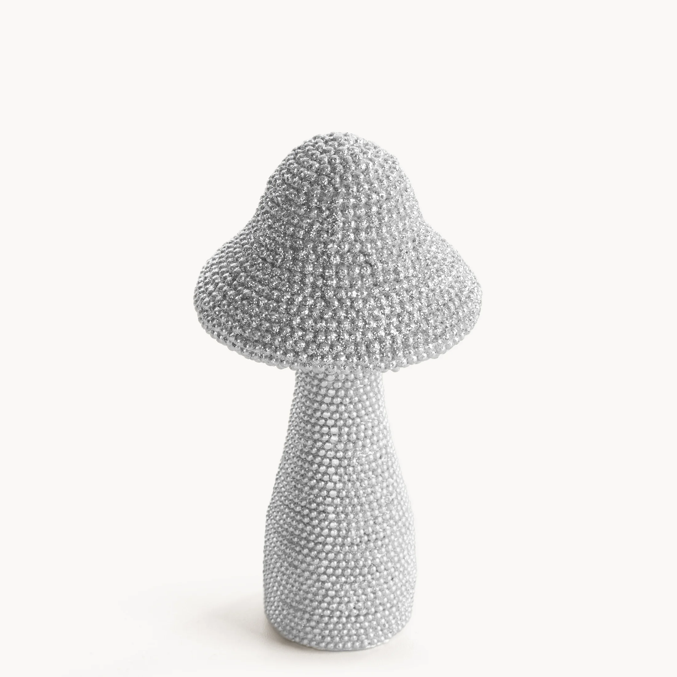 GRZYBEK - figurka dekoracyjna ELDO o drobnym strukturalnym wzorze | eurofirany
