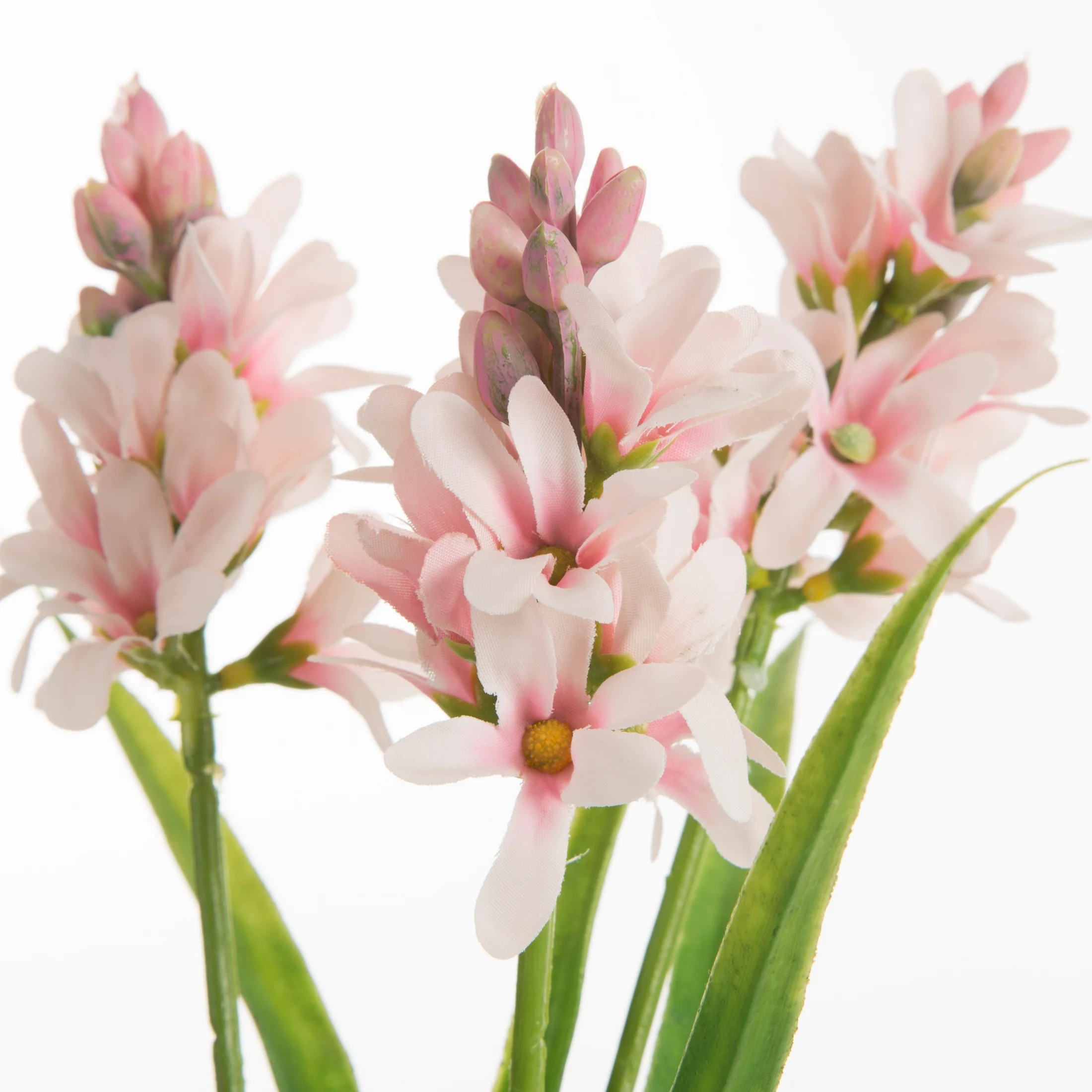 Kwiat sztuczny hiacynt jasnoróżowy 32 cm