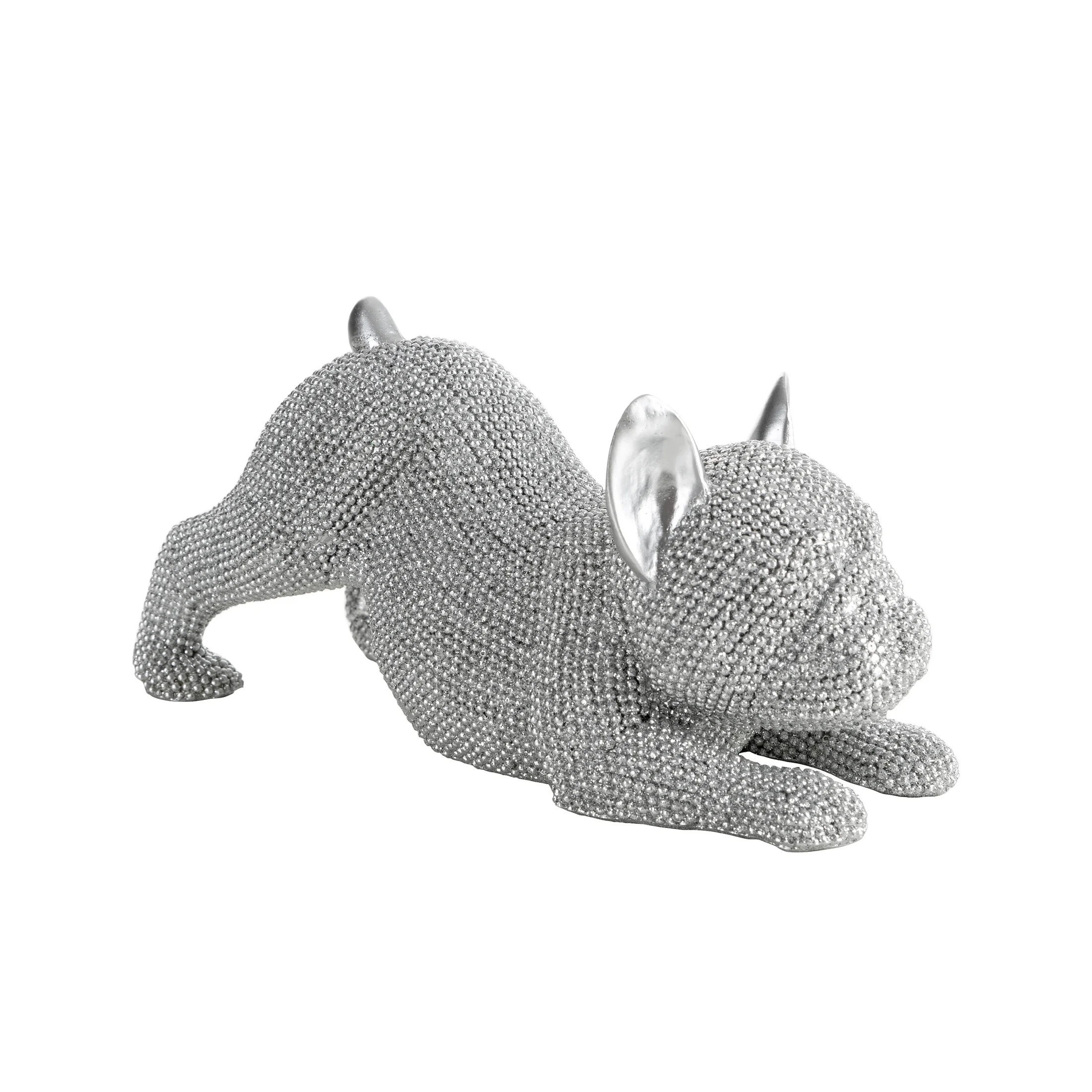 PIES - figurka dekoracyjna ELDO o drobnym strukturalnym wzorze | 