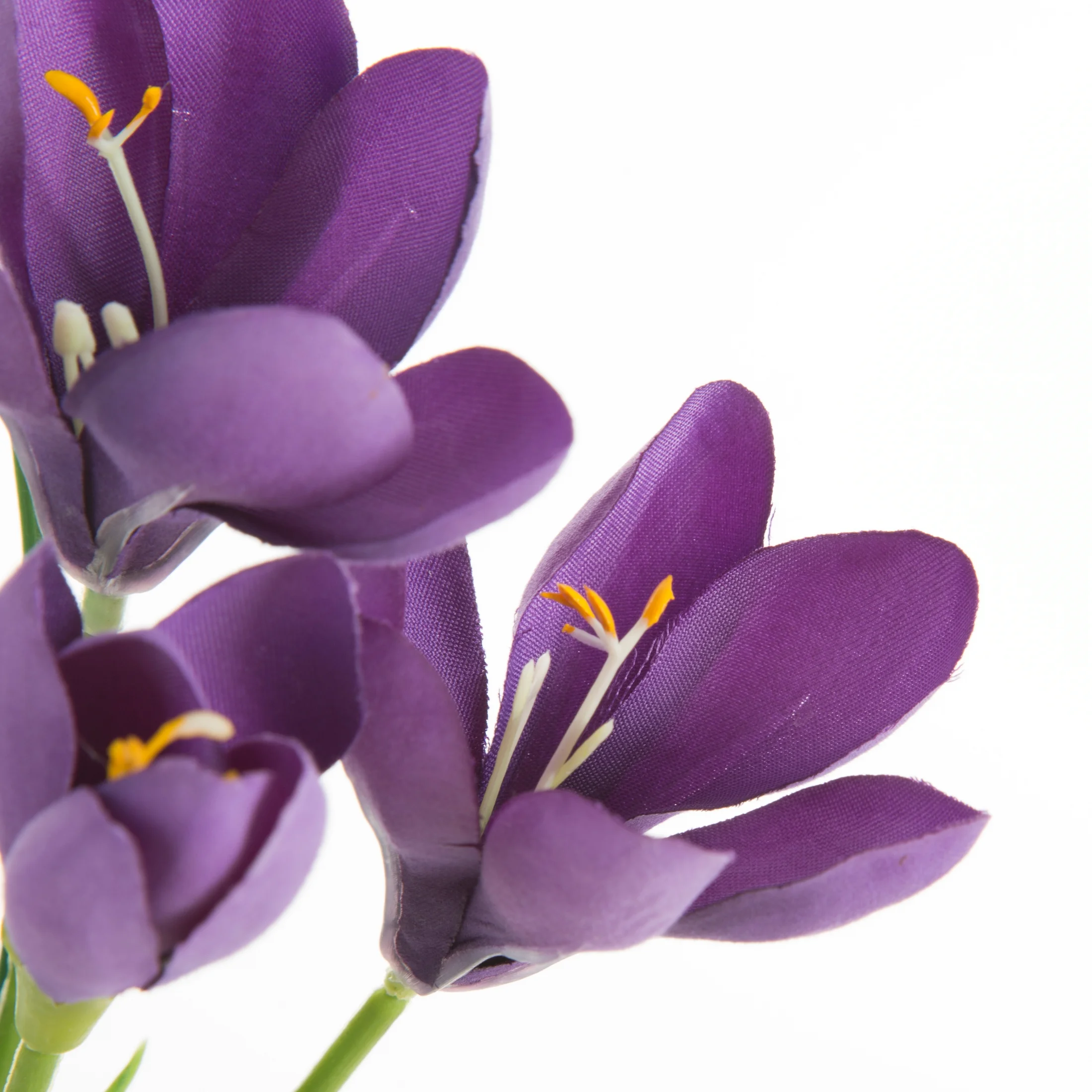 Kwiat sztuczny krokus fioletowy 30 cm