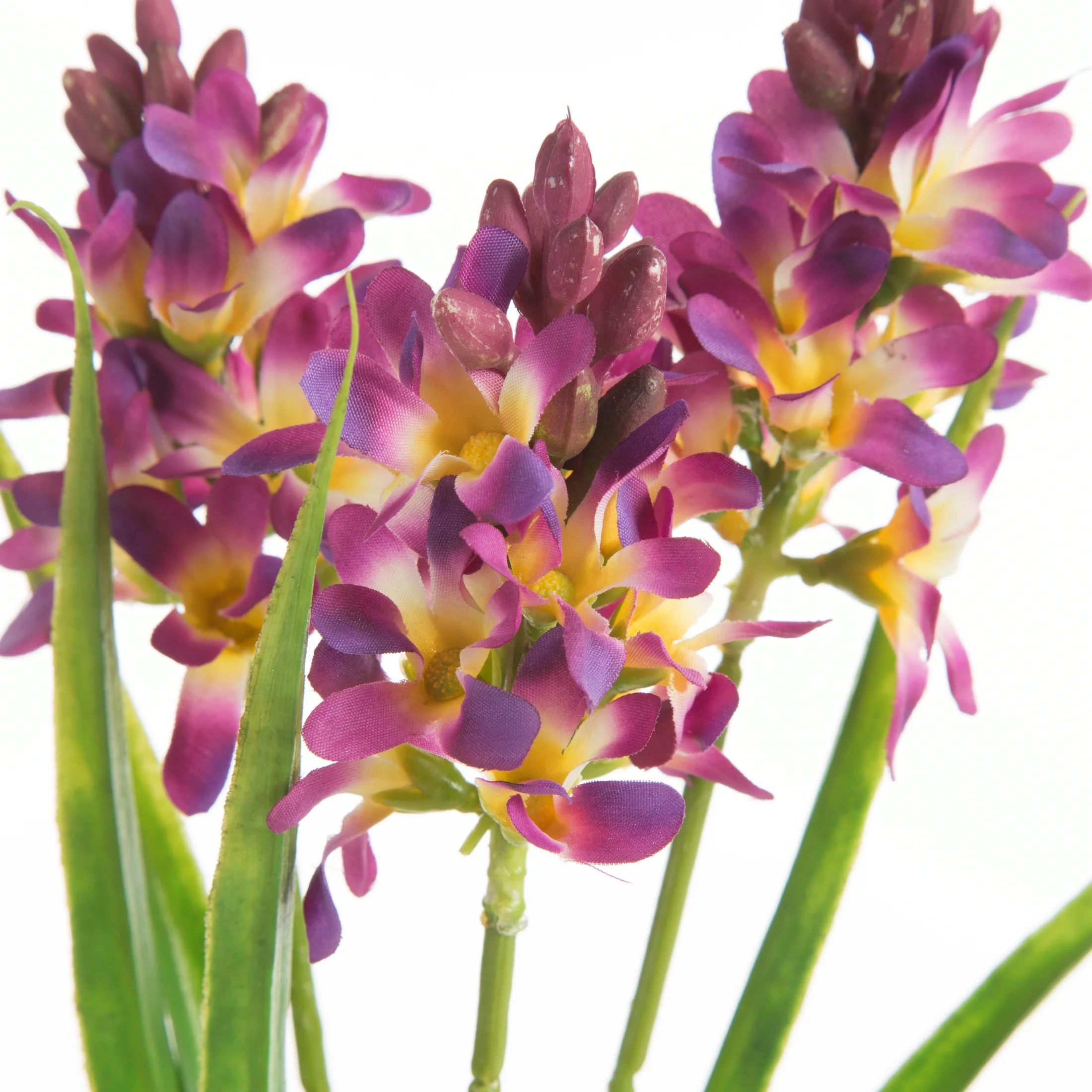 Kwiat sztuczny hiacynt bordowy 32 cm