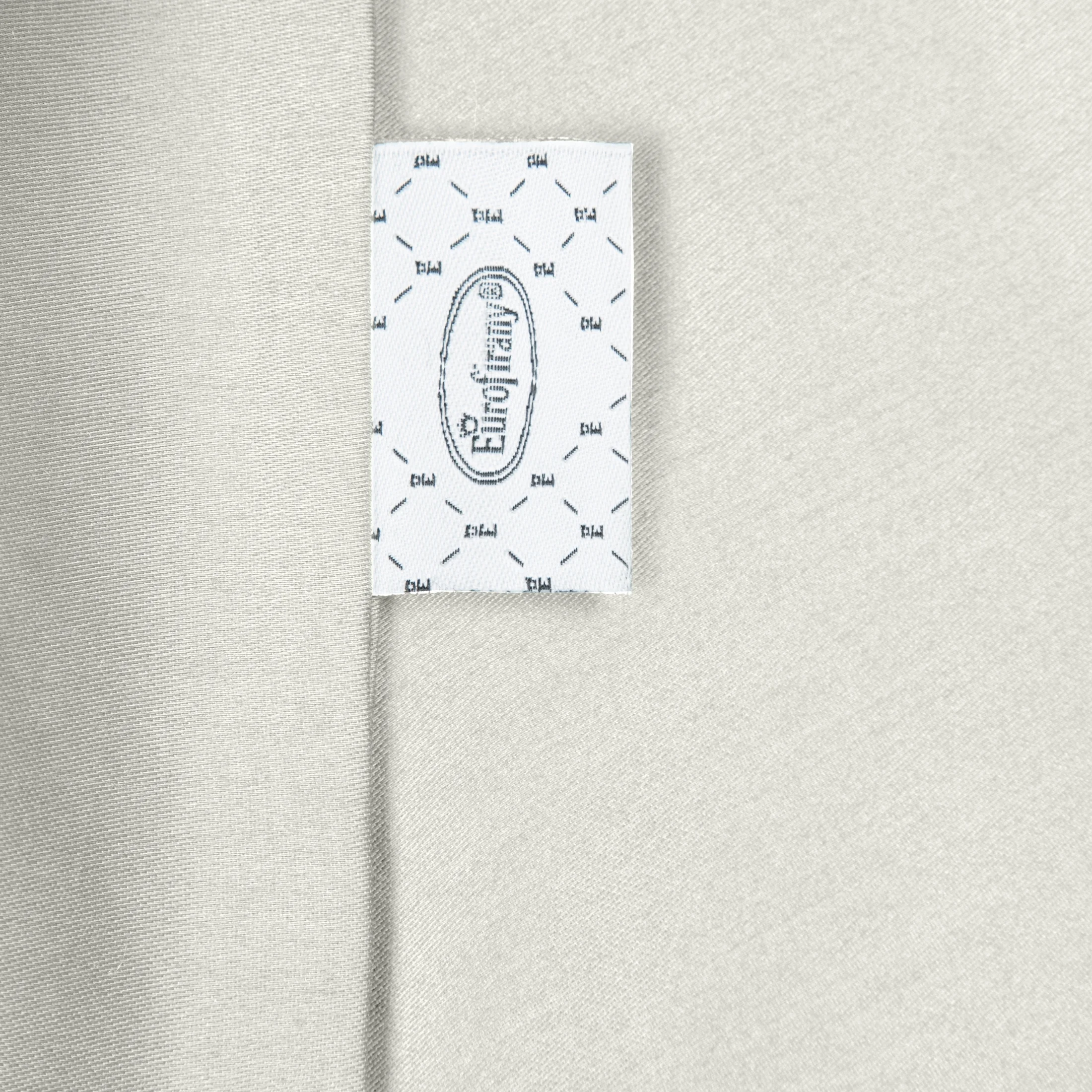 Poszewka na poduszkę 50x70 cm z satyny bawełnianej kremowa DINA