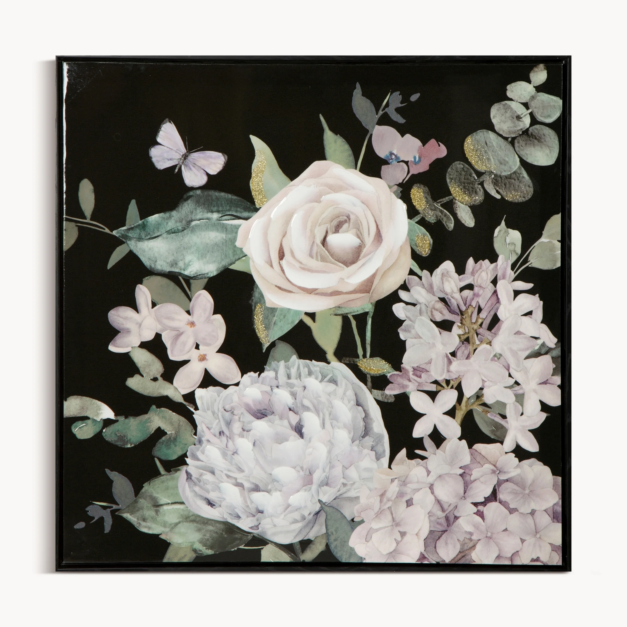 Obraz RAINFOREST nadruk w stylu romantycznym na płótnie z efektem lustrzanym | eurofirany