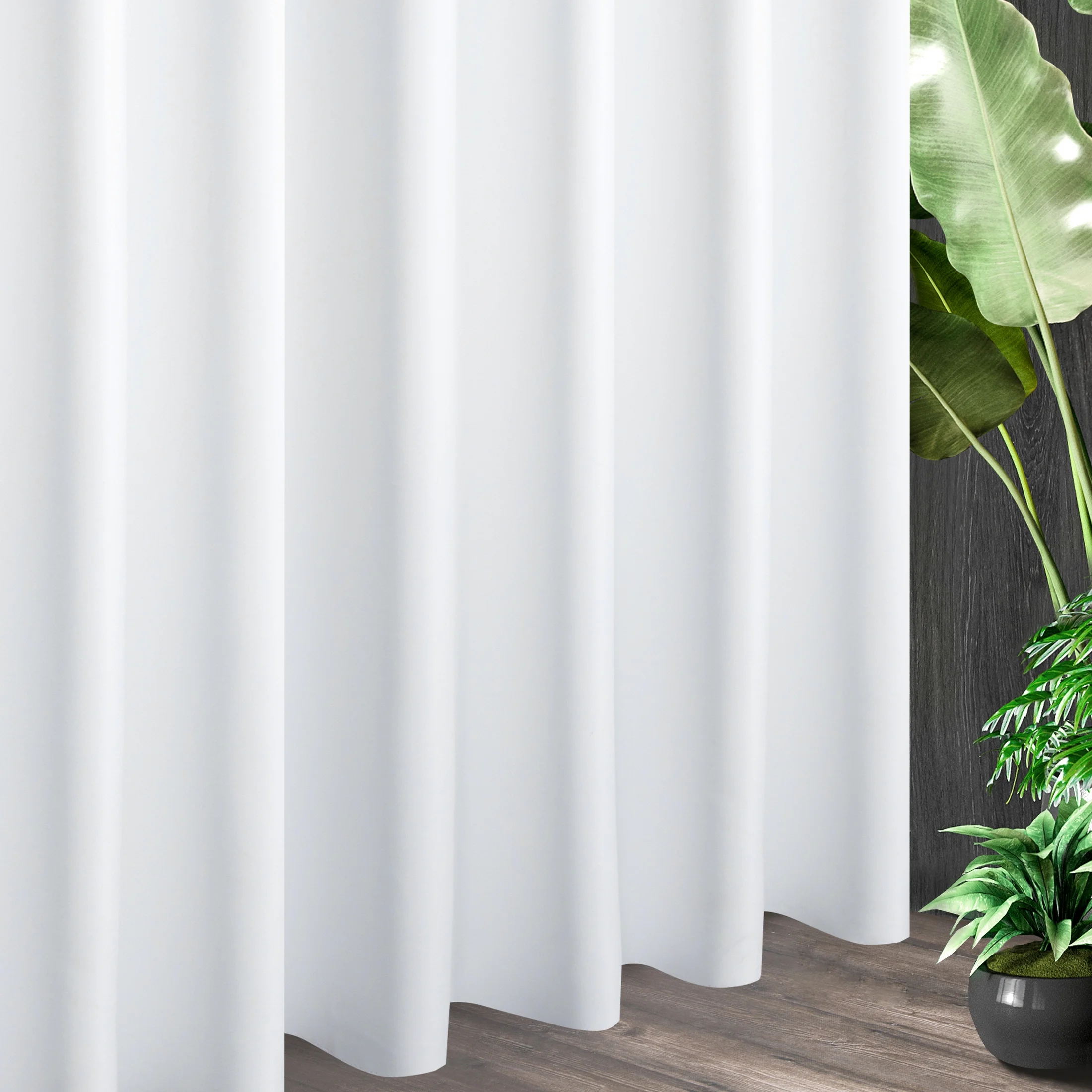 Tkanina zasłonowa gładka z gatunku blackout