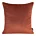 Poszewka na poduszkę 45x45 cm welwetowa kolor rudy, jasnoszary dwustronna z wypustką na brzegach VELVET 57 Eurofirany Premium