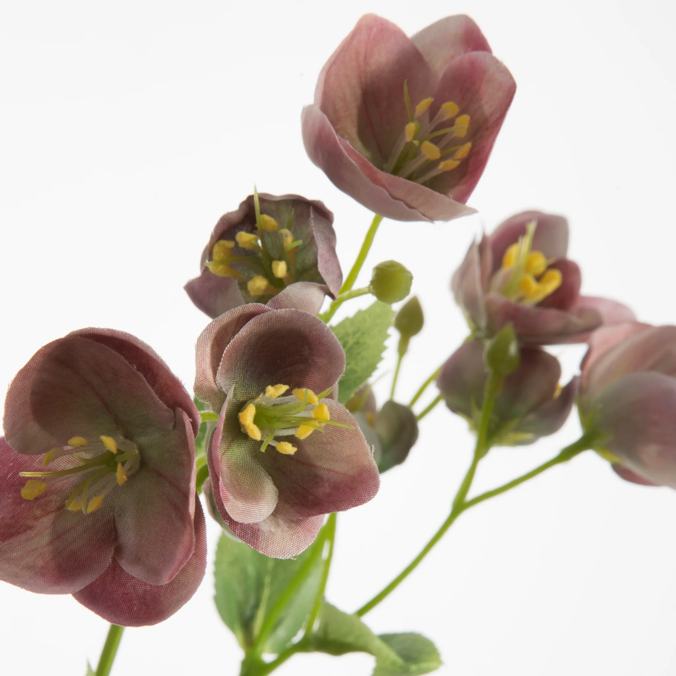 Kwiat sztuczny jasnoróżowy 40 cm