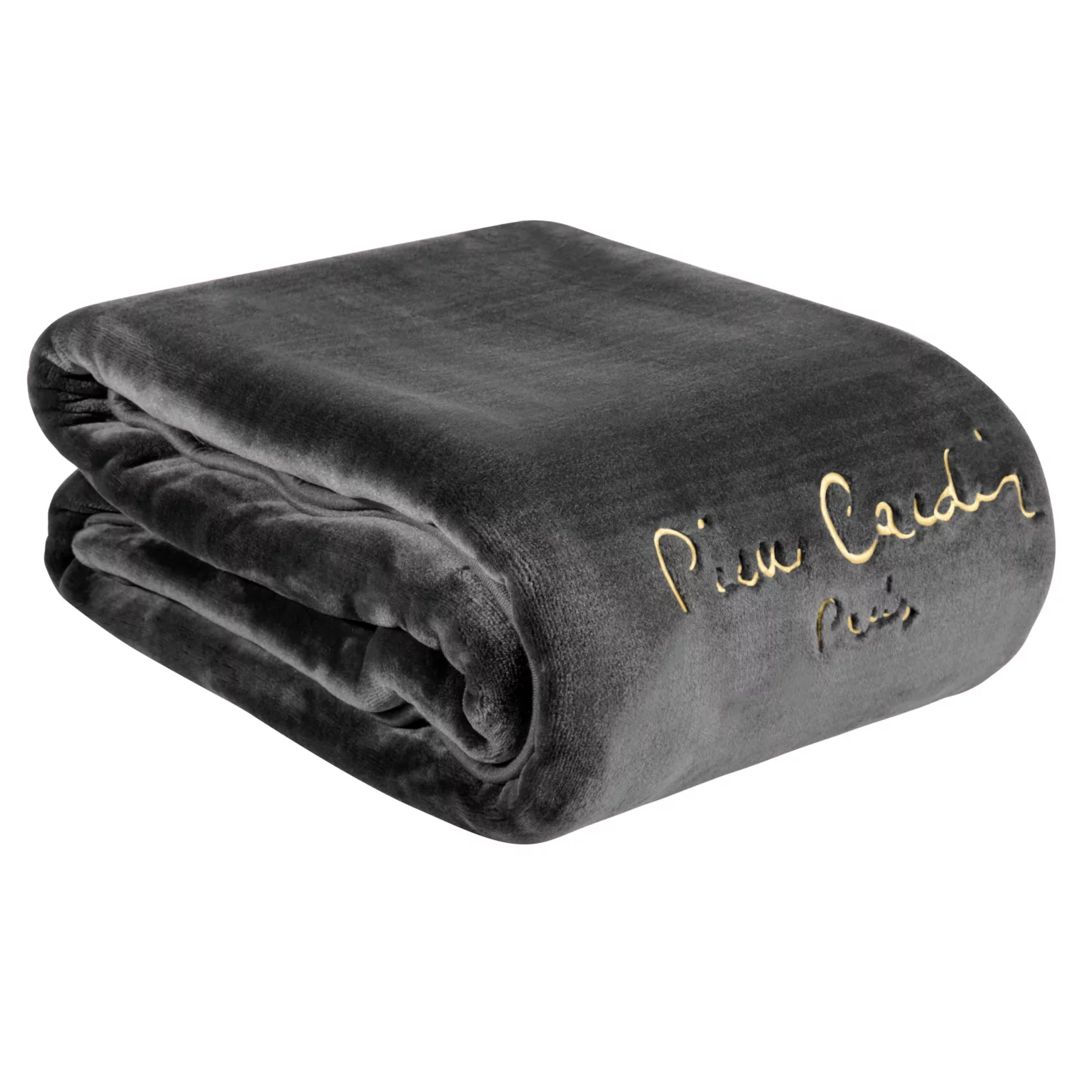 PIERRE CARDIN koc akrylowy CLARA z haftowanym logo