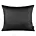 Poszewka na poduszkę 50x70 cm z satyny bawełnianej czarna NOVA