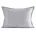 Poszewka na poduszkę 50x70 cm srebrna z wypukłym wzorem pikowana TARA Eurofirany Premium