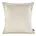 Poszewka na poduszkę 45x45 cm welwetowa kremowa z ozdobnymi brzegami RIA Diva Line