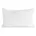 Poszewka na poduszkę 30x50 cm biała z miękkiej futrzanej tkaniny NINA