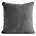 Poszewka na poduszkę 45x45 cm stalowa z szenilowej tkaniny - VANI