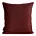 Poszewka na poduszkę 40x40 cm satyny bawełnianej burgundowa NOVA