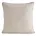 Poszewka na poduszkę 45x45 cm jasnobeżowa z szenilowej tkaniny - VANI