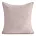 Poszewka na poduszkę 45x45 cm szenilowa, różowa NILO