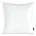 Poszewka na poduszkę 45x45 cm welwetowa biała z geometrycznym przeszywanym wzorem NALA Eurofirany Premium