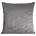 Poszewka na poduszkę 40x40 cm welwetowa, popielata z drobnym marmurowym wzorem RIVA