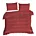 Pościel 160x200 cm gładka z satyny bawełnianej kolor czerwony DINA Diva Line
