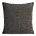 Poszewka na poduszkę 50x50 cm z miękkiej tkaniny barankowej grafitowa BUKLA