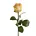 Kwiat sztuczny róża żółta 68 cm