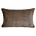 Poszewka na poduszkę 30x50 cm beżowa z miękkiej futrzanej tkaniny NINA