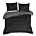 Pościel 220x200 cm z polaru kolor czarny gładka TIFFANY Design 91