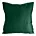 Poszewka na poduszkę 40x40 cm z satyny bawełnianej ciemnozielona NOVA