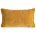 Poszewka na poduszkę 30x50 cm miodowa z szenilowej tkaniny ROSI
